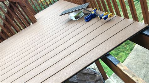 Changing Wood Deck To Trex Composite Decking Installation Tips And