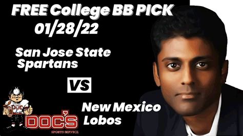 College Basketball Pick San Jose State Vs New Mexico Prediction 1 28