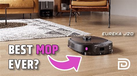 Best Mop Ever Meet The Eureka J Rollrenew Robot Vacuum Youtube