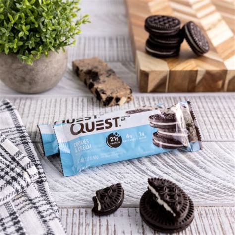 Quest Cookies Cream Protein Bars Ct Fred Meyer