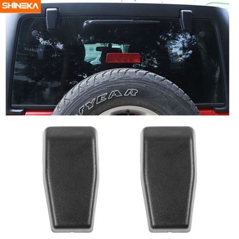 Liftgate Glass Hinge Cover Set Driver And Passenger For Jeep Wrangler 2007 2017 Ebay