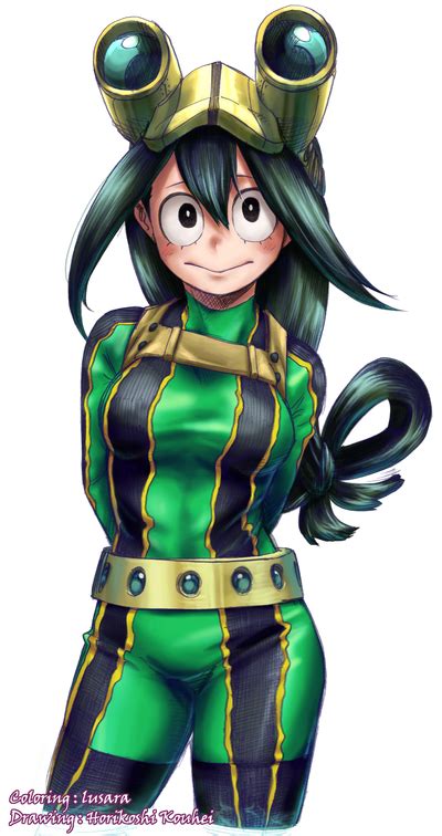 Asui Tsuyu Transparent Bg By Lusara On DeviantArt