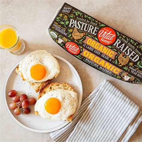 Organic Pasture-Raised Eggs - Vital Farms