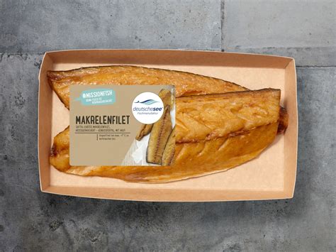 Makrelenfilet Intensiver Fischgenuss Von Deutsche See