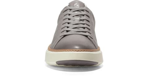 Cole Haan Grandpro Topspin Sneaker In Dark Gray Leather At Nordstrom Rack for Men | Lyst