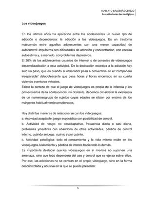 Las adicciones tecnológicas ensayo PDF