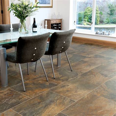 Buy the Karndean Art Select Melbourne Slate Effect Vinyl Floor Tiles