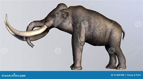 Columbian Mammoth Herd Royalty-Free Stock Image | CartoonDealer.com ...