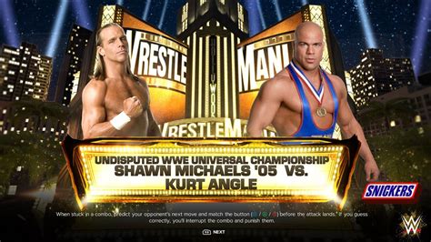 Wwe K Shawn Michaels Vs Kurt Angle World Heavyweight