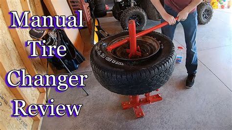 How To Use Manual Tire Changer