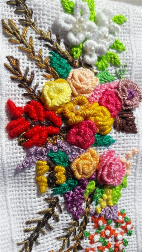 Brazilian Embroidery Rococ By Eflgomes Instagram Profile Bordado