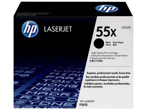 Hp 55x High Yield Black Original Laserjet Toner Cartridge Ce255x Hp® Official Store