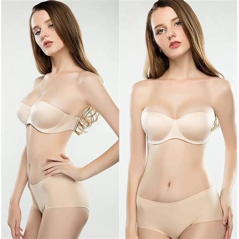 Women Strapless Bra Backless Invisible Push Up Bras In Bras From Underwear And Sleepwears On