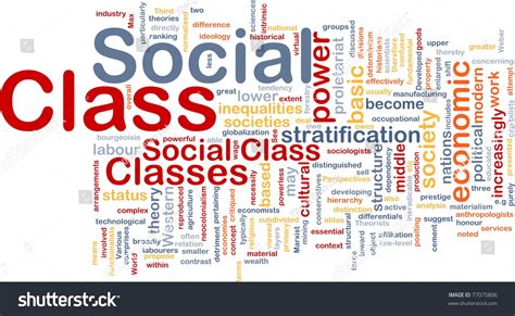 Background Concept Wordcloud Illustration Social Class Stock Illustration 77075806 Shutterstock