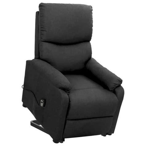 LeDivil Fauteuil inclinable Gris foncé Tissu HB AA10 Cdiscount Jardin