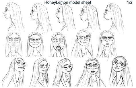 Honey Lemon Model Sheet Big Hero 6 Photo 38096916 Fanpop