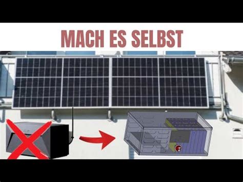 Batteriespeicher für Balkonkraftwerk selber bauen Teil 1 YouTube