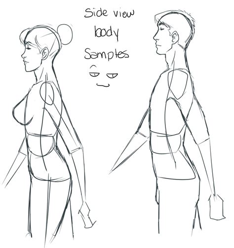 Tutorial - Side view body by Val4s-san on DeviantArt