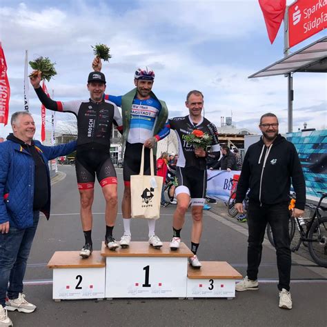 PODIUM BEIM BELLHEIMER FRÜHLINGSKRITERIUM radrooTEAM