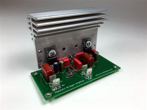 A Guide For Building TDA2003 Bridged And Stereo Amplifiers Circuit Basics