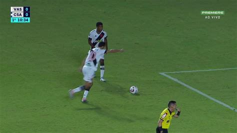 Vídeo Vasco x CSA Melhores Momentos do 1º Tempo futebol ge