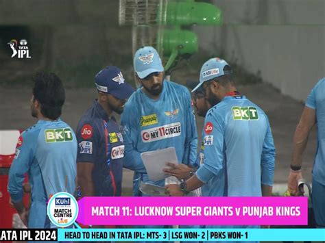 Ipl 2024 Lsg Vs Pbks लखनौने टॉस जिंकला कर्णधार बदलला राहुलवर