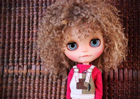 Ooak Custom Original Takara Blythe Doll Simply Guava Face Up Etsy