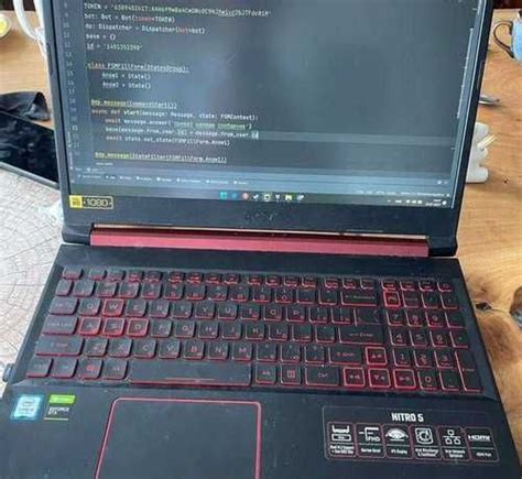 Игровой ноутбук acer nitro 5 Festima Ru частные объявления