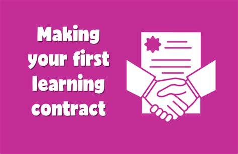 How To Create Your First Learning Contract For Your Elementary Students