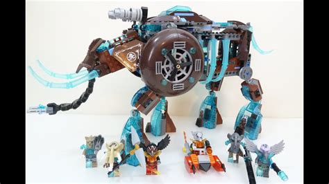 Lego Legends Of Chima 70145 Maulas Ice Mammoth Stampers Review Youtube