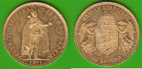 Österreich Ungarn 10 Korona 1911 GOLD Franz Joseph I 1848 1916