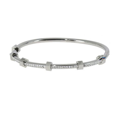 grossiste Bracelet Acier inoxydable femme à cristal de Zirconium LOLA