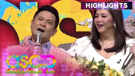 Ogie’s Special Birthday Message For Regine Asap Natin To Youtube