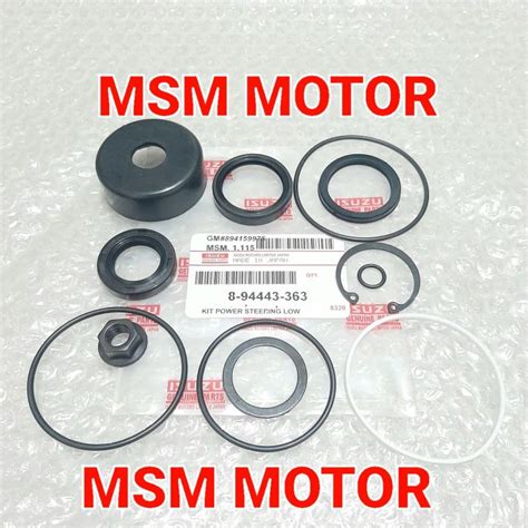 SEAL POWER STEERING KIT BAWAH LOW LOWER ISUZU PANTHER 2 5CC 2500CC TBR