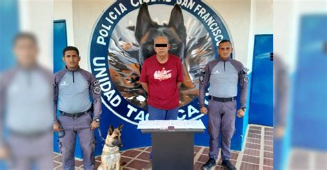 UNIDAD CANINA DE POLISUR ACTUÓ Detienen a sujeto por estafar con