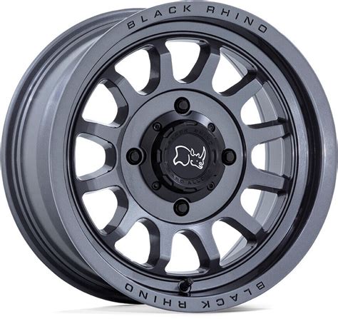 Kit 4 Broad Peak Baer X T Tires 28x10 14 On Black Rhino Rapid Gray