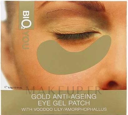 Patchs Hydrogel L Or Et Au N Nuphar Pour Contour Des Yeux Bio You