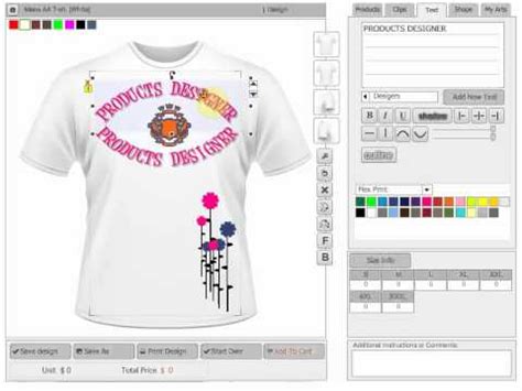 Online Custom T Shirt Design Software Scripts and Application Tool ...