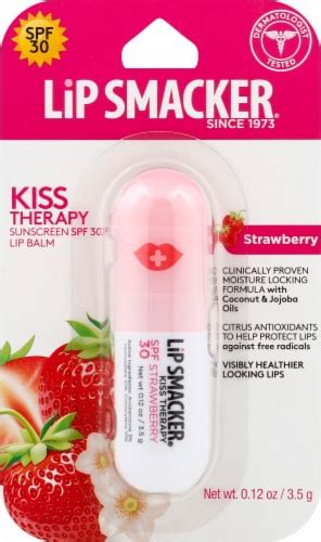 Lip Smacker Kiss Therapy Strawberry Spf Lip Balm Ct Smiths