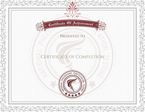 Printed And Mailed Phlebotomy Certification Npct National Phlebotomy