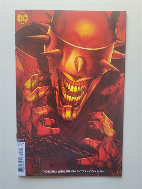 The Batman Who Laughs Jenny Frison Variant Cover Comic