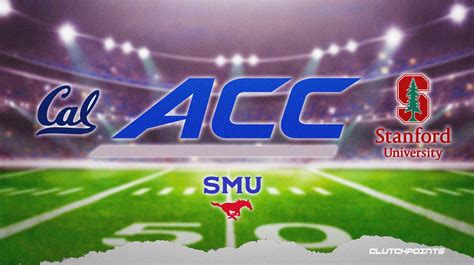 Acc Football Conference Adds Stanford Cal Smu