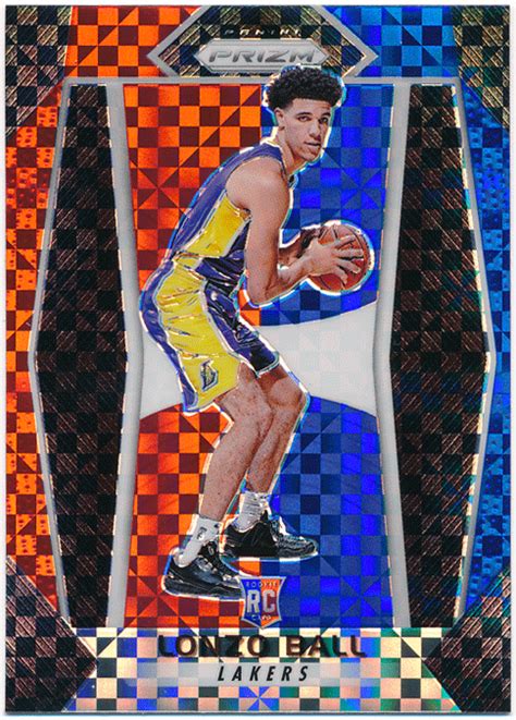 Yahoo Lonzo Ball Nba Panini Prizm Rc Rookie