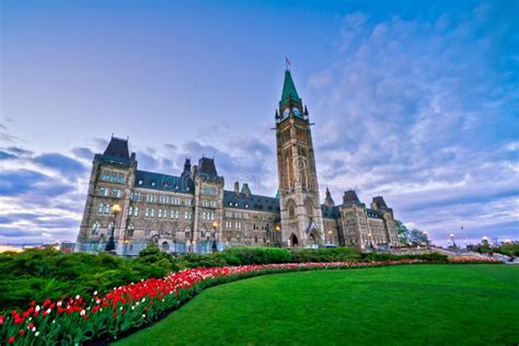 Ottawa Parliament Building stock image. Image of landmark - 41190499