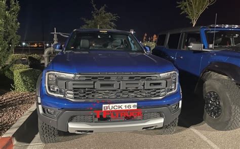 Us Ranger Raptor Spied Uncovered Side By Side Look Vs Bronco Raptor Ranger6g 2024 Ranger