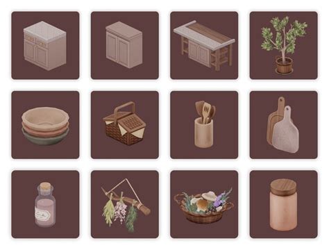 Myshunosun Patreon Herbalist Kitchen Sims 4 Kitchen Sims 4 House