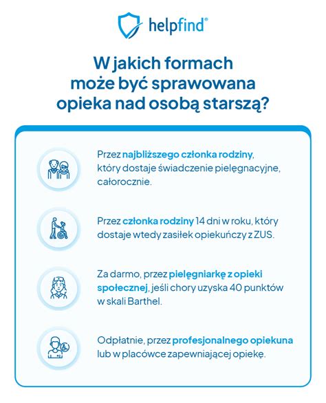 Opieka nad osobą starszą jak uzyskać świadczenia opiekuńcze