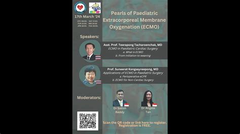 ASPA Cardiac SIG Webinar Pearls Of Paediatric ECMO Extracorporeal