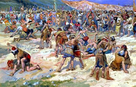 Battle Of Mount Gilboah In 1010 BC