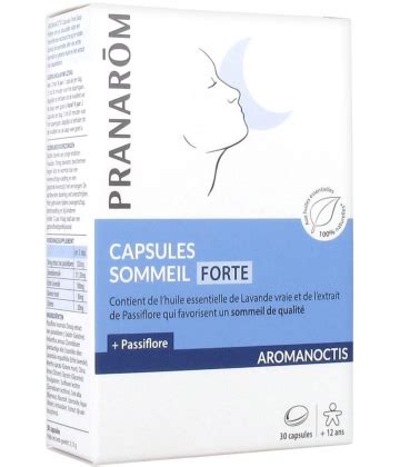 Pranar M Aromanoctis Capsules Sommeil Forte Capsules Pas Cher